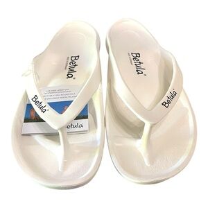 Betula by Birkenstock White EVA Flip Flops Men’s 13 | EU 46
